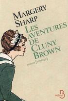 Couverture du livre « Les aventures de Cluny Brown » de Margery Sharp aux éditions Belfond