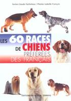 Couverture du livre « Les 60 chiens preferes des francais » de Pacheteau aux éditions De Vecchi