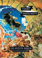 Couverture du livre « Les Annales du Disque-Monde Tome 13 : les petits dieux » de Terry Pratchett aux éditions L'atalante