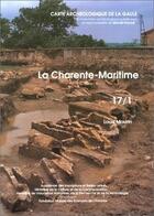 Couverture du livre « CARTE ARCHEOLOGIQUE DE LA GAULE t.17/1 ; Charente-Maritime » de Carte Archeologique De La Gaule aux éditions Maison Des Sciences De L'homme