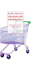 Couverture du livre « Grammaire - poemes de guido mazzoni » de Guido Mazzoni aux éditions Alidades