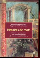 Couverture du livre « Histoires de mots » de  aux éditions Sorbonne Universite Presses