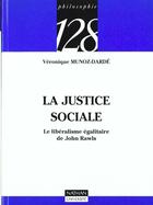 Couverture du livre « La Justice Sociale » de Munoz et Darde aux éditions Nathan