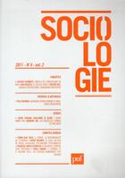 Couverture du livre « REVUE SOCIOLOGIE N.2011/4 » de Revue Sociologie aux éditions Puf