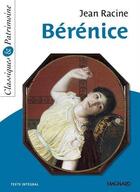 Couverture du livre « Bérénice » de Racine Jean aux éditions Magnard