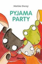 Couverture du livre « Pyjama party » de Malika Doray aux éditions Ecole Des Loisirs