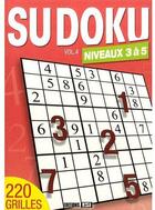 Couverture du livre « Sudoku niveaux 3 à 5 t.4 » de Brozinska Anastas. aux éditions Editions Esi