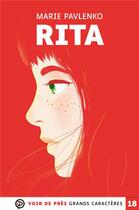 Couverture du livre « Rita » de Marie Pavlenko aux éditions Voir De Pres