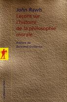 Couverture du livre « Leçons sur l'histoire de la philosophie morale » de John Rawls aux éditions La Decouverte