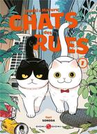 Couverture du livre « Hachi & Maruru : chats des rues Tome 1 » de Yuri Sonoda aux éditions Bamboo