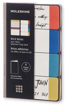 Couverture du livre « Notes adhesives a onglets de couleur » de Moleskine aux éditions Moleskine Papet