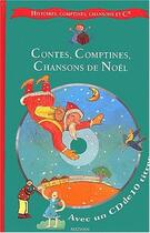 Couverture du livre « Contes compts chansons noel+cd » de  aux éditions Nathan