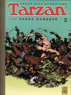 Couverture du livre « Tarzan par Hogarth t.2 » de Edgar Rice Burroughs et Burne Hogarth aux éditions Soleil