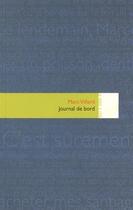 Couverture du livre « Journal de bord » de Marc Villard aux éditions Editions In8