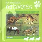 Couverture du livre « Les animaus herbivores » de  aux éditions Piccolia