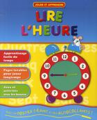 Couverture du livre « Lire l'heure » de  aux éditions Elcy Jeunesse