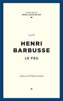 Couverture du livre « Le feu » de Henri Barbusse aux éditions Societe Du Figaro