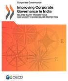 Couverture du livre « Improving Corporate Governance in India » de Ocde aux éditions Ocde