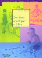 Couverture du livre « Livres a fabriquer et a lire » de Dervaux aux éditions Nathan