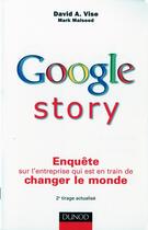Couverture du livre « Google story » de Vise+Malseed aux éditions Dunod