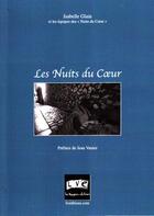 Couverture du livre « Nuits du coeur » de Isabelle Glain aux éditions Le Voyageur Editions