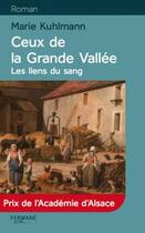 Couverture du livre « Ceux de la grande vallée » de Marie Kuhlmann aux éditions Feryane
