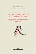 Couverture du livre « De la conversation au conservatoire » de Aurelie Zygel-Basso aux éditions Hermann