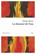 Couverture du livre « La douceur de l'eau » de Nathan Harris aux éditions Philippe Rey