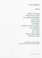 Couverture du livre « Séries » de F Van Dixhoorn aux éditions Le Bleu Du Ciel