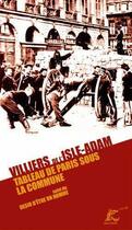 Couverture du livre « Tableau de Paris sous la Commune ; désir d'être un homme » de Auguste De Villiers De L'Isle-Adam aux éditions Sao Mai