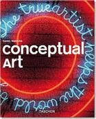 Couverture du livre « Conceptual Art » de Daniel Marzona aux éditions Taschen