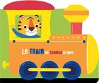 Couverture du livre « Le train de Thomas le tigre » de  aux éditions Le Ballon