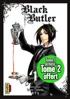 Couverture du livre « Black butler t.1 » de Yana Toboso aux éditions Kana