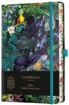 Couverture du livre « Agenda 2021 semainier vertical grand format eden lily » de  aux éditions Castelli Milano