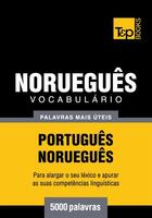 Couverture du livre « Vocabulário Português-Norueguês - 5000 palavras mais úteis » de Andrey Taranov aux éditions T&p Books