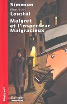 Couverture du livre « Maigret et l'inspecteur malgracieux » de Simenon/Loustal aux éditions Omnibus