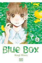 Couverture du livre « Blue box Tome 4 » de Koji Miura aux éditions Delcourt