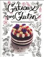 Couverture du livre « Les gateaux sans gluten ; tartes & gourmandises » de Frédérique Jules aux éditions Marabout