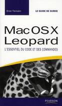 Couverture du livre « Mac os leopard » de Brian Tiemann aux éditions Informatique Professionnelle