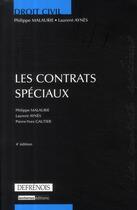 Couverture du livre « Les contrats spéciaux (4e édition) » de Malaurie/Aynes aux éditions Lgdj