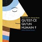 Couverture du livre « Qu'est-ce qu'un humain ? » de Olympe Perrier et Chiara Pastorini aux éditions L'initiale