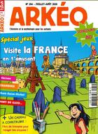 Couverture du livre « Arkeo junior n 286 -special jeux - juillet/aout 2020 » de  aux éditions Arkeo Junior