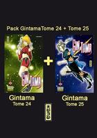 Couverture du livre « Gintama : Tome 24 et Tome 25 » de Hideaki Sorachi aux éditions Kana