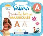 Couverture du livre « Vaiana ardoise j'ecris les lettres majuscules (3-6 ans) » de  aux éditions Hachette Education