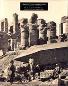 Couverture du livre « L'egypte a la chambre noire - francis frith, photographe de l'egypte retrouvee » de Vercoutter/Frith aux éditions Gallimard