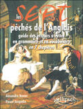 Couverture du livre « Les 7 peches de l'anglais » de Jacquelin/Nantet aux éditions Ellipses