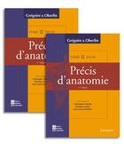 Couverture du livre « Précis d'anatomie Tome 2 (11e édition) » de Oberlin et Gregoire aux éditions Tec Et Doc