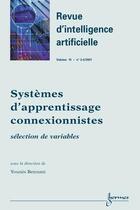 Couverture du livre « Systemes d'apprentissage connexionnistes ria vol 15 n 34 » de Bennani aux éditions Hermes Science Publications