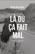 Couverture du livre « Là où ça fait mal » de Sarah De Leeuw aux éditions Lemeac