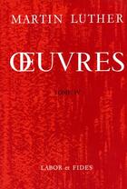 Couverture du livre « Oeuvres luther t.4 rel lab » de  aux éditions Labor Et Fides